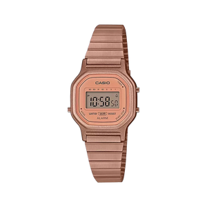 Casio Digital Rose Gold Women