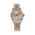 Rolex Datejust Silver/Rosegold Dial Women