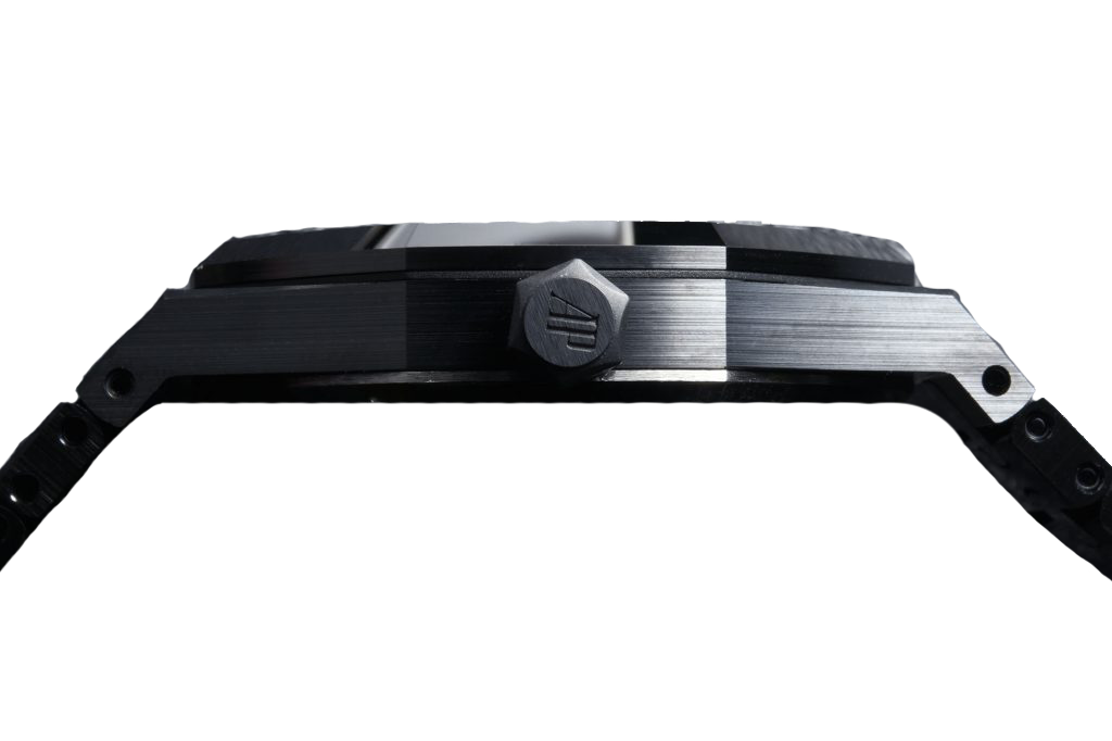 AP Royal Oak All Black Blue Dial Men