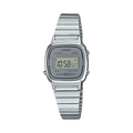 Casio Digital All Silver Women