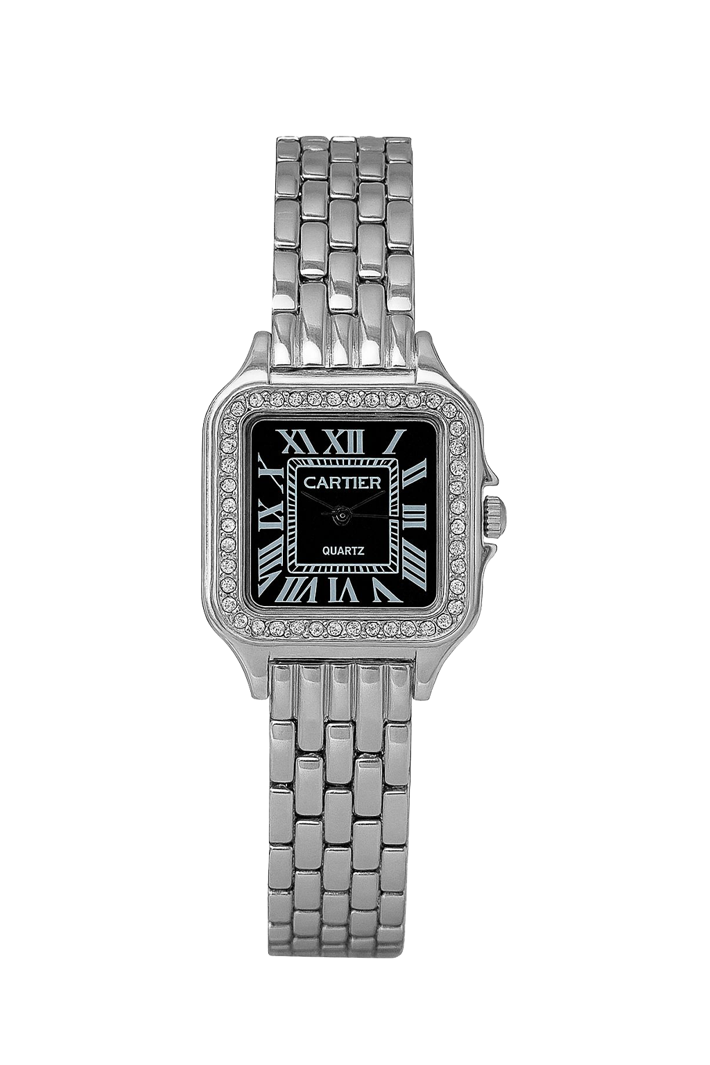Cartier Tank Black Dial Women